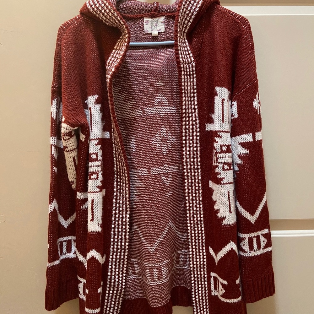 Super Cute Hooded Cardigan